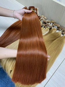 Extensions de cheveux humains vierges Super Double Drawn Quality 100% Hot Shade Tape-in Hair Style Straight Grade a Virgin Hair - Product Image 3