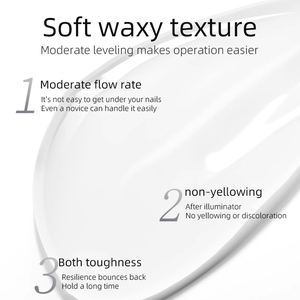 Gel de Renforcement <span class=keywords><strong>Semi</strong></span>-<span class=keywords><strong>Permanent</strong></span> Autonivelant de Haute Qualité pour la Construction, Marque Privée, Vente en Gros - Product Image 5