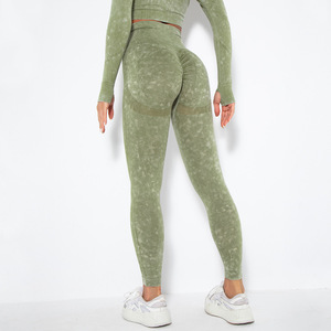 Leggings de yoga taille haute sans couture pantalon de fitness à compression de contrôle du ventre pour femmes - Product Image 2