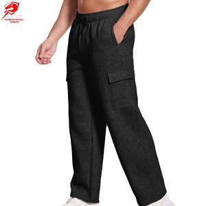 Pantalones de Forro Polar para Uso Diario, Tejido Transpirable y Cálido, Ropa Deportiva Informal para Correr, Entrenar y Actividades al Aire Libre - Product Image 1