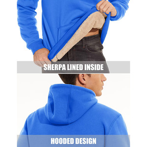 Sudaderas con capucha vintage con impresión de logotipo personalizado para hombre, jersey de lana de alta calidad, diseños de ropa de hombre personalizados, sudaderas con capucha de algodón para hombre - Product Image 5