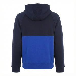 เสื้อฮู้ดดี้ผู้ชายสไตล์สตรีทแวร์แบบ OEM หลากสี ตัดต่อผ้าแบบลำลอง ทรงหลวม ผ้าฟลีซ - Product Image 2