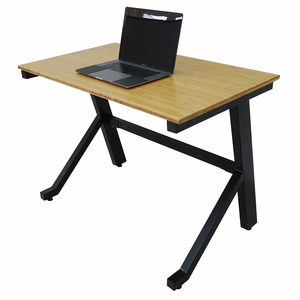 YBamboo Laptop <b>Desk</b> 100x60cm Folding Wood Office & Home Office - Product Image 1
