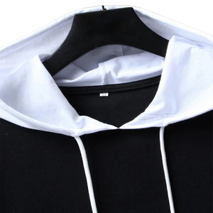 T-shirts pour hommes à capuche, 100% coton, décontractés, formels, pour l'extérieur, avec impression de logo personnalisée, vêtements streetwear - Product Image 3