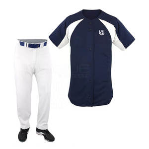 Último Diseño Precio Razonable Uniforme de Béisbol para Jóvenes de Calidad Premium Uniforme de Béisbol de Talla Grande - Product Image 2