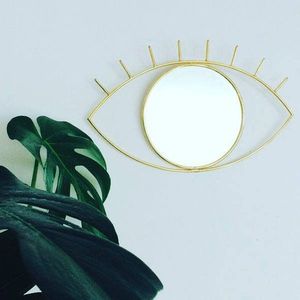 ตะขอติดผนัง Evileye ทองเหลืองทำมือ,แผ่นแขวนสำหรับกุญแจเสื้อโค้ทเสื้อผ้าตู้ในห้องนอนห้องน้ำสั่งทำโลโก้ OEM แผ่นทอง - Product Image 4