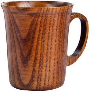 Taza de madera clásica Natura 100% con color de madera natural para bebidas como café, té, bebidas calientes E.t.c utilizado en el hogar Hote - Product Image 5