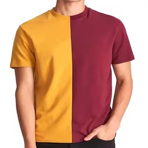 Camiseta Unisex de algodón 100%, novedad de verano, muestra personalizada de moda, camisetas en blanco con hombros caídos de 230gsm, camisetas de dos colores - Product Image 2