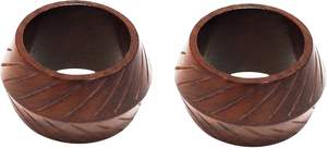 Premium Eco-Friendly Stocked <b>Wooden</b> <b>Napkin</b> <b>Rings</b> Natural Wood Tableware for Weddings Events Parties & Custom Logo Available - Product Image 6