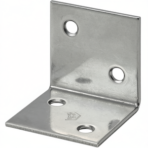 VORMANN 20-Piece Pack Wide-Angle Bracket with 40 mm Dimension and Leg Length Equal Legs Storage Racks & Shelving <b>Units</b> - Product Image 3