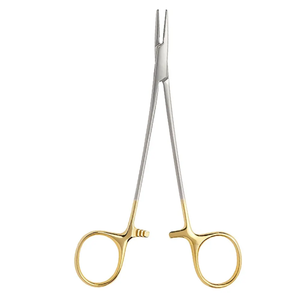 Portaagujas de Mayo de acero inoxidable duradero de alta precisión, instrumento quirúrgico Manual de 18CM, primeros auxilios, cirugía General, certificación CE - Product Image 6