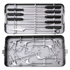 Juego de Instrumentos de Artroscopia de Hombro con Reducción Colineal de Acero Inoxidable Profesional para Procedimientos Mínimamente Invasivos de Articulaciones - Product Image 6