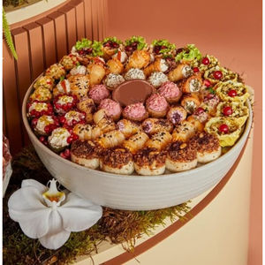 Bols de service de bonbons au chocolat de table de décoration intérieure en plateaux de chocolat en métal pour mariage et autres événements au meilleur prix - Product Image 3