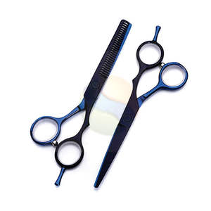 Ciseaux à effiler professionnels pour barbier, ultra-affûtés, en acier inoxydable, ciseaux de salon, design élégant, faible MOQ - Product Image 6