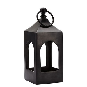 Farol de Metal Hueco Estilo Marroquí para Velas, Lámpara de Mesa/Colgante Hecha a Mano, Ecológica y Personalizable para Bodas/Navidad - Product Image 1