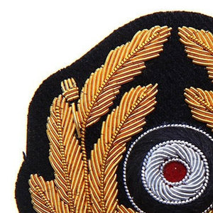 Insignias de alambre bordadas a mano personalizadas, parches cosidos, bajo precio, servicio OEM, bordado con cuentas, insignia de color personalizado - Product Image 3