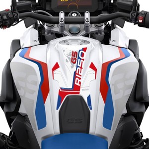 Adesivi Protettivi 3D Personalizzati per Serbatoio Moto BMW R 1250 GS Rallye 2021-2023 Impermeabili - Product Image 1