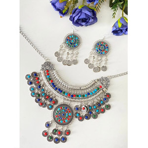 High Quality <b>Cheap</b> Price <b>Jewelry</b> Necklaces and Earrings <b>Sets</b> for Women's Wholesale Afghan Style <b>Jewelry</b> <b>Sets</b> - Product Image 1
