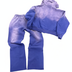 Sudadera con Capucha de Invierno para Hombre, Estilo Urbano, de Felpa Gruesa con Lavado Ácido Personalizado, Logotipo Bordado, Estilo Vintage Desgastado, con Bolsillo con Cremallera - Product Image 4