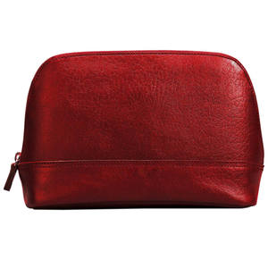 En stock sac cosmétique portable avec poignée en cuir souple sac de maquillage cosmétique de luxe multifonctionnel pour la vie quotidienne - Product Image 2