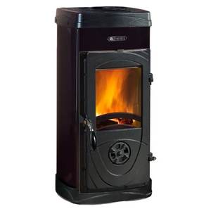 Estufa de Leña Super Junior 5.7kW, Color Negro, Modelo 4 Estrellas 3008930 - Product Image 1