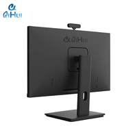 Moniteur de jeu 23.8 pouces 1K 4K 75HZ, moniteur PC IPS, moniteur d'ordinateur à écran tactile multi 10 points Caméra avec haut-parleurs intégrés