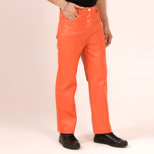 Prix de gros 100% pantalons en cuir véritable pour adultes pantalons en cuir de qualité supérieure pour hommes - Product Image 5