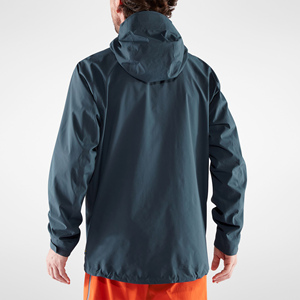Proshah-chaqueta impermeable para la lluvia para hombre, impermeable, de poliéster 100%, de manga larga, capucha ajustable, Logo personalizado - Product Image 2