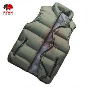 Chaleco Acolchado Personalizado para Hombre, Fabricación OEM, Sin Mangas, Ligero, Ropa de Abrigo de Invierno, Suministro al por Mayor - Product Image 1