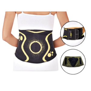 Ceinture de soutien lombaire élastique tricotée pour le travail - Product Image 1