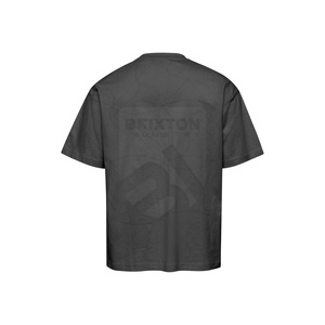 เสื้อยืดพิมพ์ลายขนาดใหญ่สำหรับผู้ชายเสื้อยืดผ้าฝ้าย100% น้ำหนักมากเสื้อยืดสีทึบกำหนดได้เอง - Product Image 2