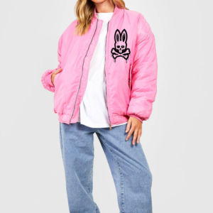 แจ็กเก็ตบอมเบอร์ไซส์ใหญ่พิเศษสำหรับผู้หญิงเสื้อแจ็คเก็ตกันลมมีซิปแขนระบายระบายอากาศได้ดี - Product Image 5