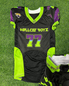 Sublimación personalizada uniforme de fútbol americano camiseta de fútbol americano - Product Image 4