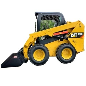 Longue durée de vie 2018 CATERPILLAR 236D Mini chargeuse de qualité supérieure Skid Steer 0.8 tonnes chargeur frontal Diesel Skid Steer Loader - Product Image 1