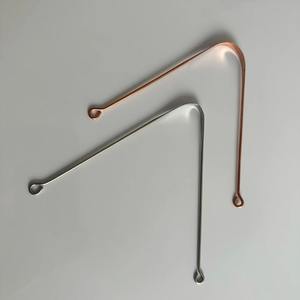 100% pure copper tongue cleaner for oral hygiene Copper tongue scraper for fresh breath Ayurvedic oral care copper - Product Image 1