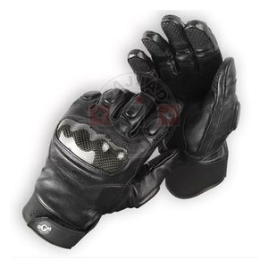 ที่กำหนดเองรถจักรยานยนต์แข่งถุงมือขี่หนังแท้ยาวถุงมือรถจักรยานยนต์ - Product Image 6