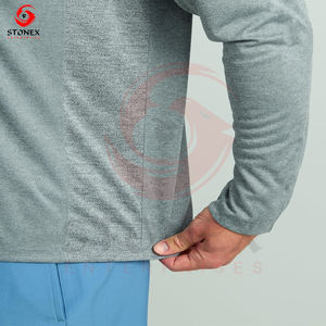 Sweat à capuche de pêche uni à manches longues de haute qualité protection Sweat à capuche Performance à séchage rapide - Product Image 5