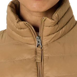 Veste matelassée pour femme, design personnalisé, respirante, fermeture éclair, en coton, pour l'hiver, vente en gros, prix bas, service OEM - Product Image 5