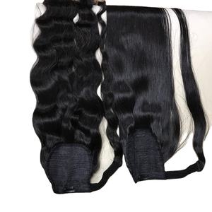 Cheveux crus péruviens, queue de cheval vierge, vendeurs de cheveux humains crus péruviens doux - Product Image 4