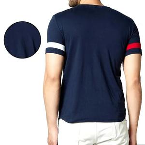 Camisetas de Hombre de Alta Calidad para Uso Casual, Ligeras, de Color Sólido, en Venta, con Logotipo Personalizado a Precio Económico - Product Image 3