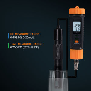 เครื่องวัดคุณภาพน้ำแบบพกพา DO188 2 in 1 บลูทูธ วัดออกซิเจนละลายและอุณหภูมิ สำหรับการวิเคราะห์ - Product Image 2