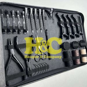 ชุดคีมต่อผมสแตนเลสพร้อมห่วงดึงลูกปัดขนาดเล็ก - Product Image 1