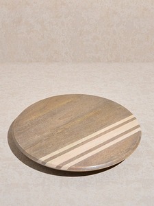 High-Quality <b>Wooden</b> Lazy Susan Modern Round Design for Table Use & <b>Spice</b> <b>Rack</b> Organizer - Product Image 4