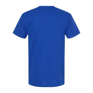 T-shirt da uomo in cotone 100% Premium 180g con collo alto a trama morbida a manica corta in tinta unita - Product Image 1