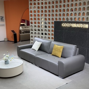 Divano in Ecopelle Resistente alle Macchie, Durevole e <span class=keywords><strong>Moderno</strong></span> per <span class=keywords><strong>Arredamento</strong></span> <span class=keywords><strong>Soggiorno</strong></span>, Direttamente dalla Fabbrica - Product Image 4