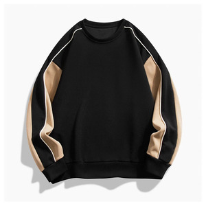 Haute qualité poids lourd 450 GSM meilleure vente pleine impression sweat ample décontracté Streetwear pull solide 100% coton - Product Image 3