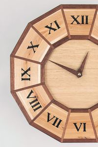 HORLOGE PERSONNALISÉE HORLOGE MURALE EN BOIS POUR ÉLÉGANT DÉCOR MAISON MODERNE Corps en bambou avec Rosh naturel pour les occasions de mariage - Product Image 6