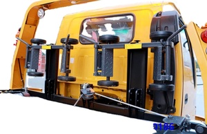 Used 4x2 Platform Rollback One Pull Two Wrecker 4 Tons <b>Flatbed</b> Towing <b>Truck</b> - Product Image 3