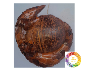 Arte animal de cáscara de coco hecho a mano: tallas únicas de monos, artesanales Vietnam Premium de figuritas, decoración exquisita de coco - Product Image 3