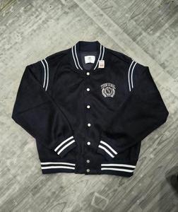 Chaqueta de invierno de lana de tendencia superior Chaqueta bordada 3D al por mayor Chaqueta universitaria personalizada OEM para fabricante de hombres - Product Image 5